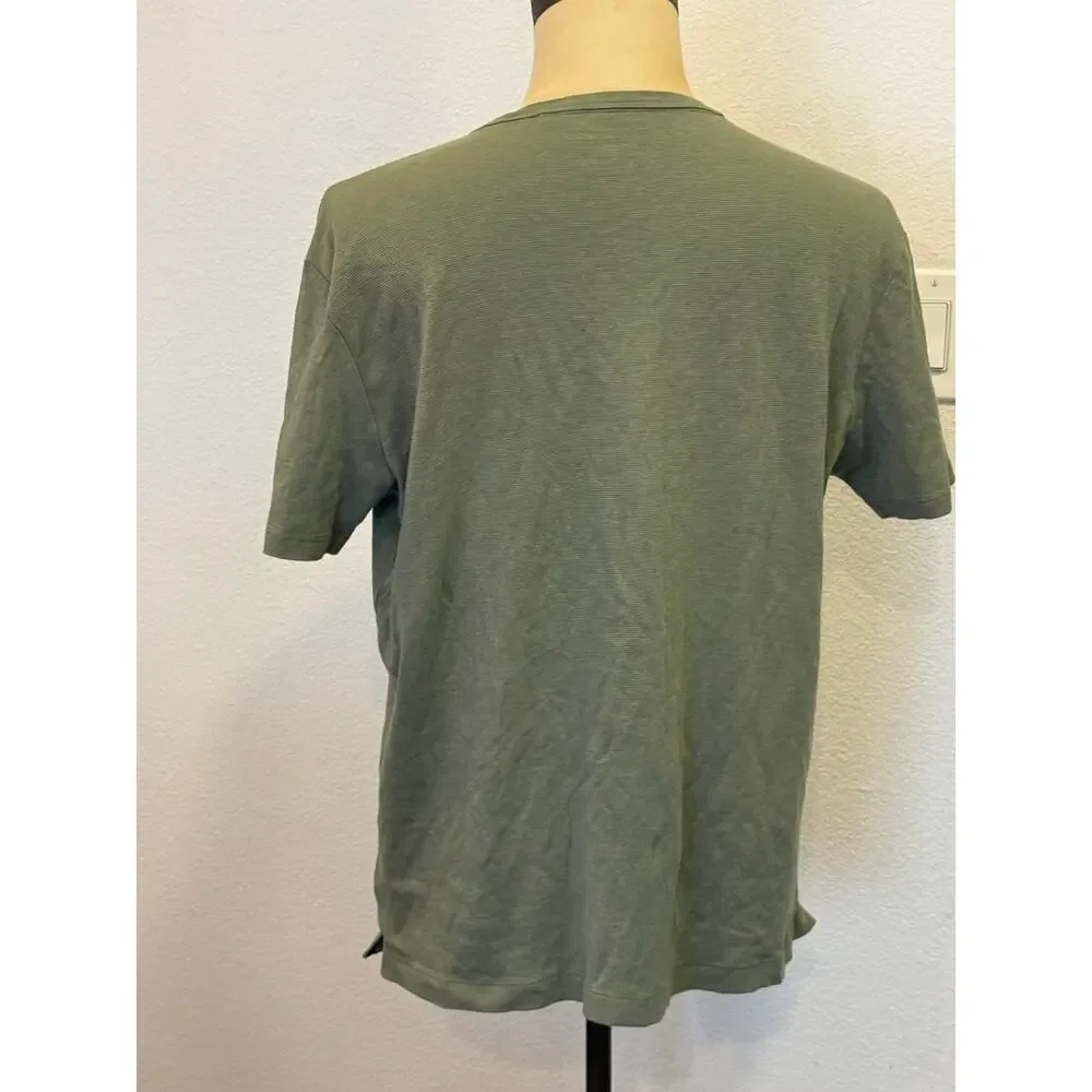 BANANA REPUBLIC Green Luxe Touch Performance Tee T-Shirt Top Men XL